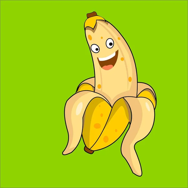 Шаблон Тату Бананом Смішний Логотип — стокове фото