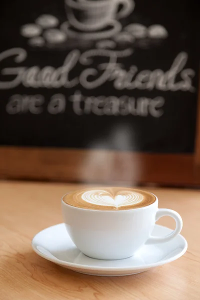 Gute Freunde und guten Kaffee — Stockfoto