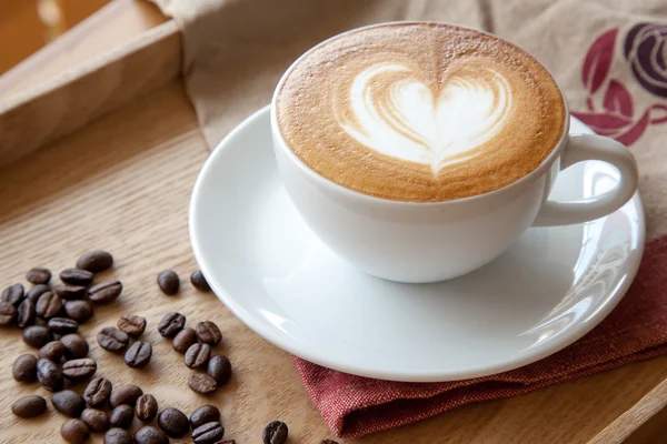 Una taza de café perfecta es el mejor momento — Foto de Stock