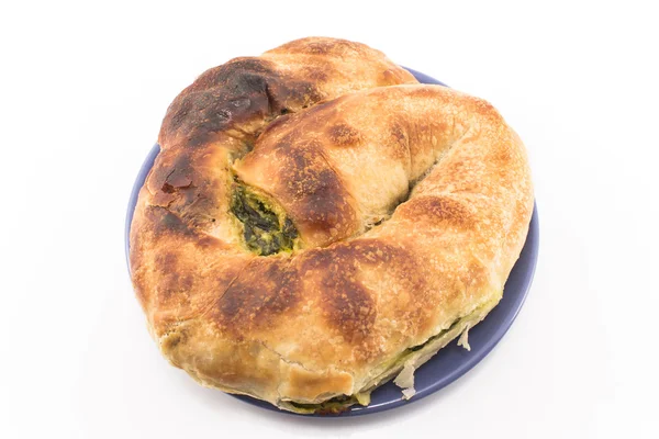 Salyangoz pasta ıspanak ve peynir ile