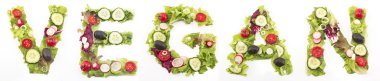 Word vegan salatası yaptı
