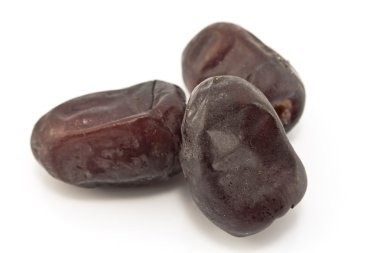 Beyaz izole üç olgun tarihleri