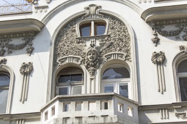 Art Nouveau tarzında inşa detay