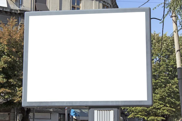 Pusty billboard — Zdjęcie stockowe