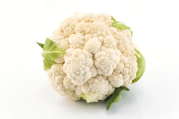 Fresh cauliflower isolated on white — Stock Photo, Image