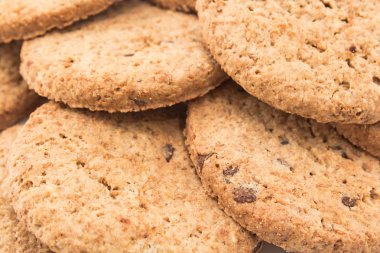 Tanımlama karanlık ile tam buğday çikolata yapılmış