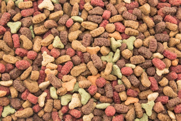 Cat food, granule, as background — Stock Photo, Image