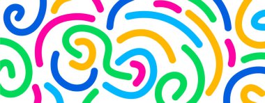 Vibrant Abstract Flowing Background. Dynamic modern vector banner with smooth, organic liquid shapes in bright teal, orange, navy, and yellow. Trendy graphic design for web or presentation.