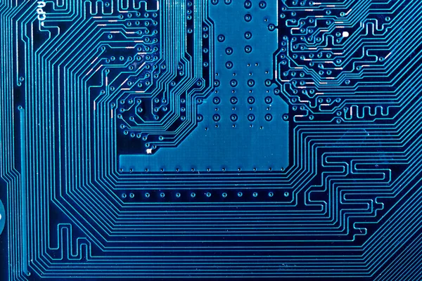 Computer motherboard circuit — Stock Photo, Image