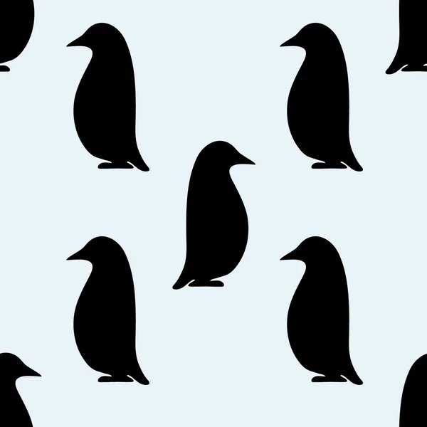 Pingvin háttér, vektor — Stock Vector