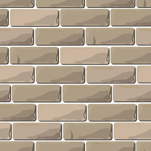 Background brick wall seamless — Stock Vector