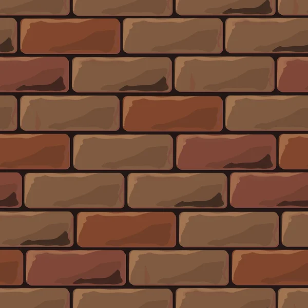 Background brick wall seamless — Stock Vector