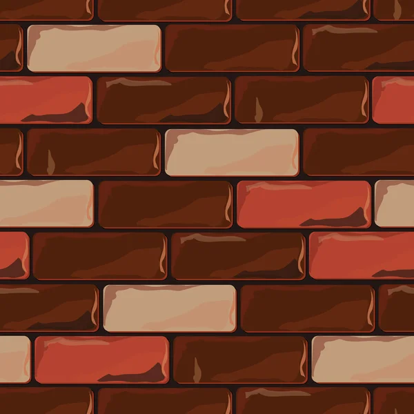 Background brick wall seamless — Stock Vector