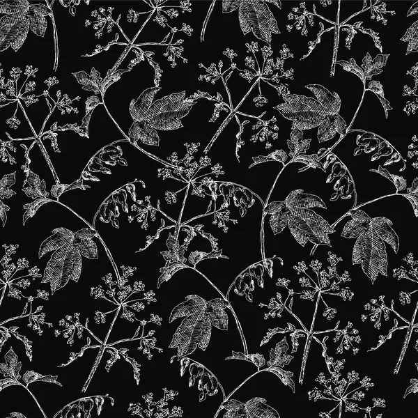 Sorunsuz soyut çizilmiş dalgalar desen. Muhteşem sorunsuz çiçek arka plan