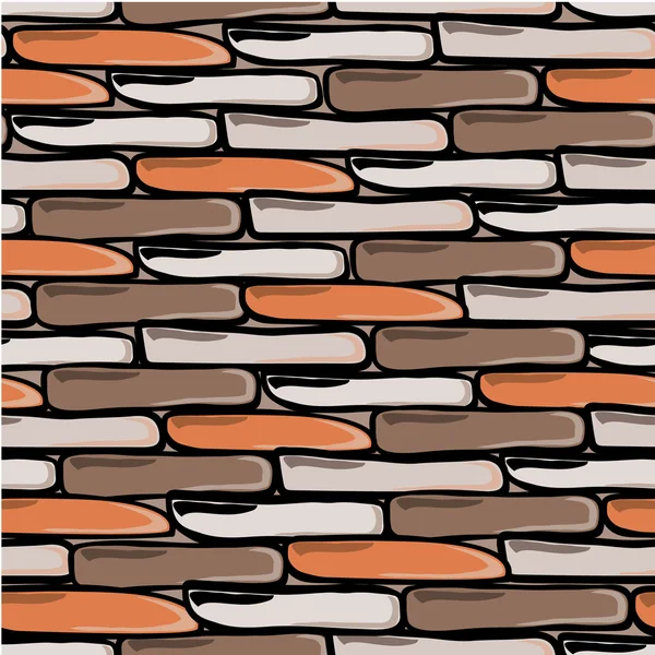 Fondo de pared de piedra, formato vectorial — Vector de stock