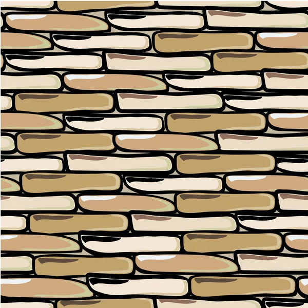 Fondo de pared de piedra, formato vectorial — Vector de stock