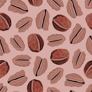 Ceviz ile sorunsuz doğa arka plan.