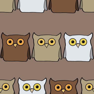 vektör çizimi baykuş