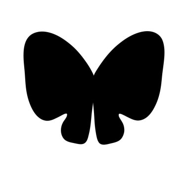 Bir kelebeğin silüeti
