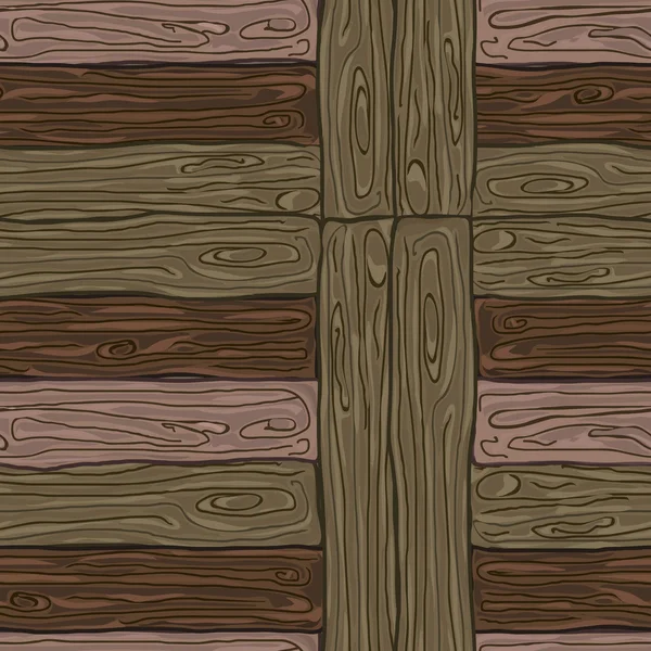 Fond texturé en fibre rayée en bois. — Image vectorielle