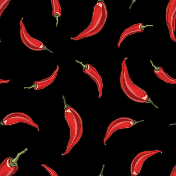 Dikişsiz chili biber arka plan.