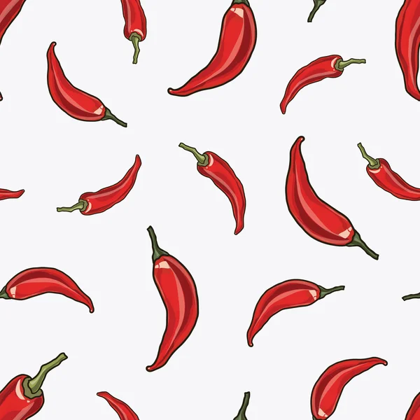 Dikişsiz chili biber arka plan.
