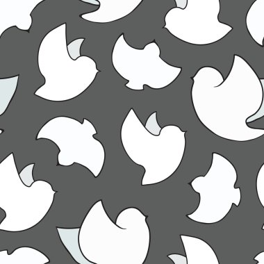 Bahar kuşlar seamless modeli.