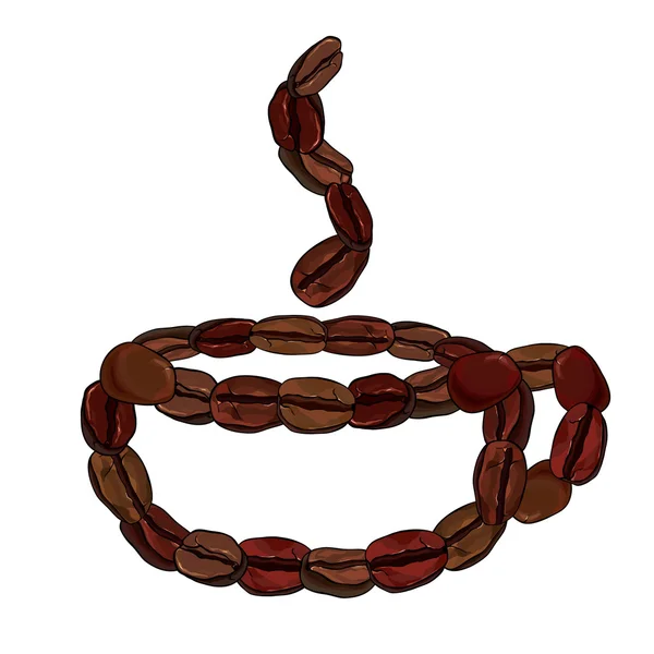 Icône vectorielle de tasse à café — Image vectorielle