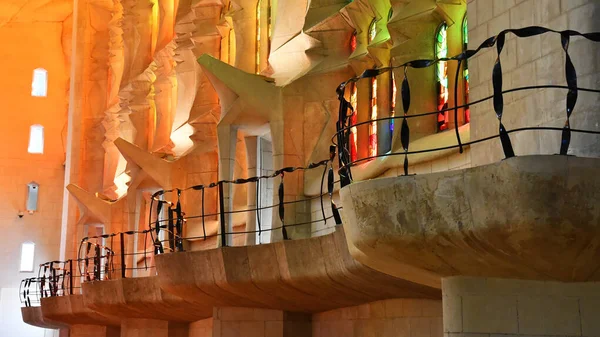 Sagrada Familia Przez Gaudi Architecte — Zdjęcie stockowe
