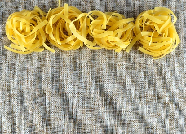 Verschiedene Arten italienischer Pasta — Stockfoto