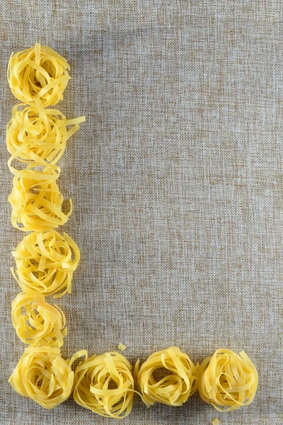 Verschiedene Arten italienischer Pasta — Stockfoto