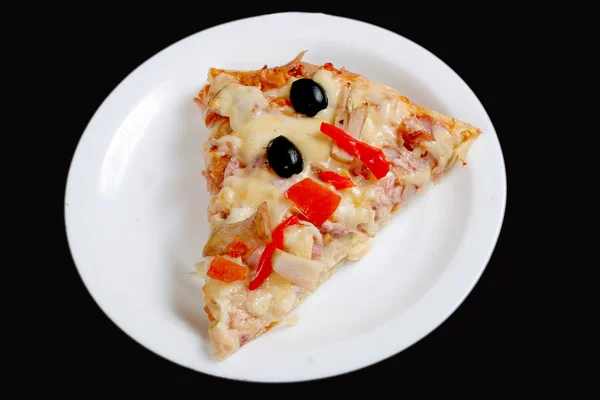 Comida, pizza, menu — Fotografia de Stock