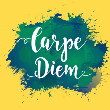 Carpe diem - latin ifade