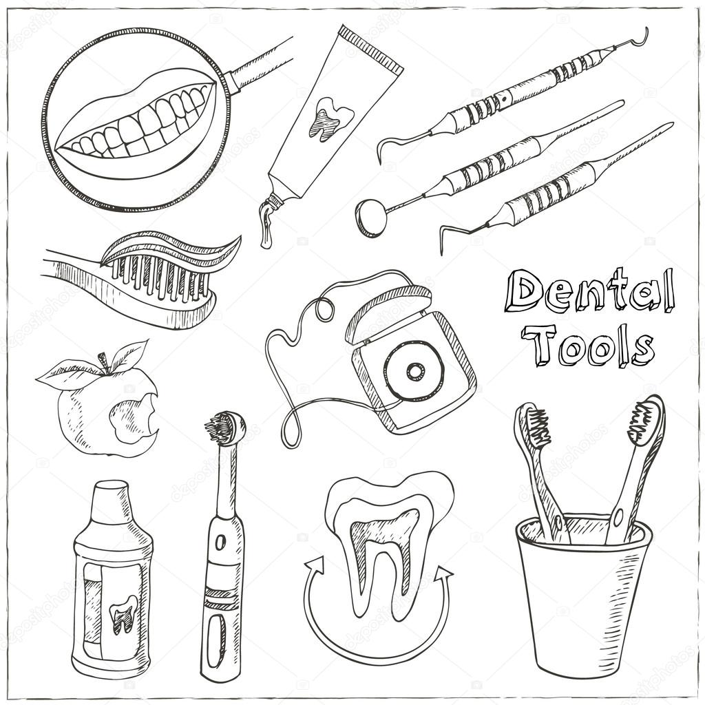 Dentist Line Icon Vector Dentist Drawing Dentist Sketch Dental PNG and  Vector with Transparent Background for Free Download