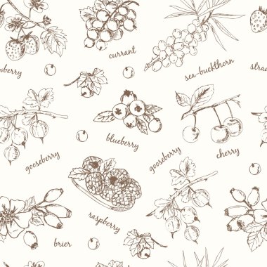 Çilek seamless modeli ayarla.