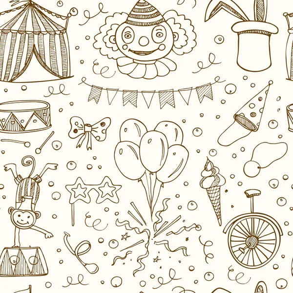 Drawing Circus Pattern