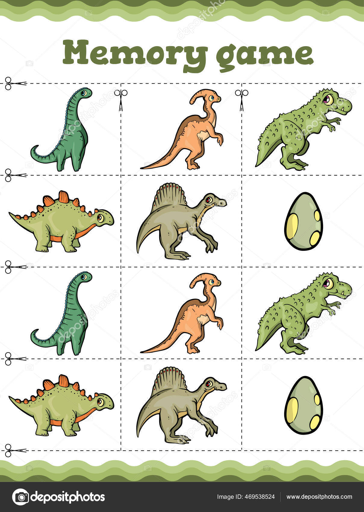 Jogo Da Memória - Dinossauros - Pais & Filhos - Jogos de Memória e