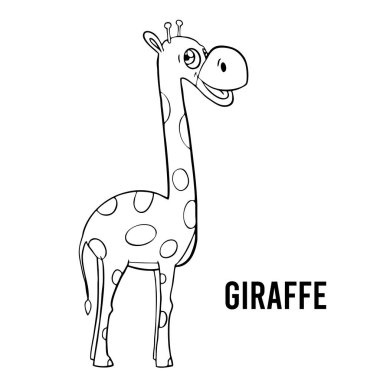 Coloring page for preschool children. Learn numbers for kindergartens and schools. Educational game.