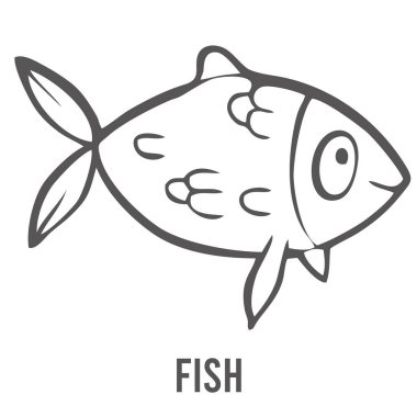 Coloring page for preschool children. Learn numbers for kindergartens and schools. Educational game.