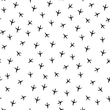 Kuşbakışı izleme sorunsuz vektör desen