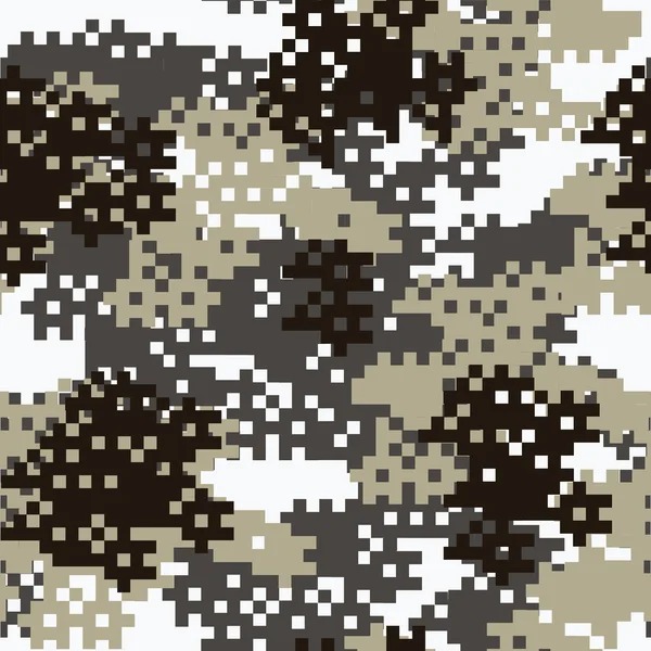 Camouflage Modèle sans couture — Image vectorielle