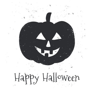 Mutlu Cadılar Bayramı tipografik arka plan