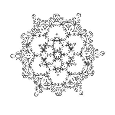 Güzel Hint çiçek süsleme