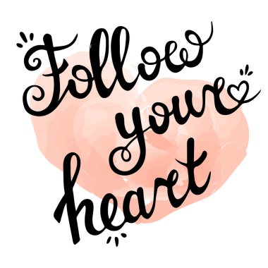 elle çizilmiş tipografi poster. 