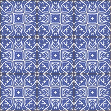 Sorunsuz patchwork desen, fayans, süs eşyaları
