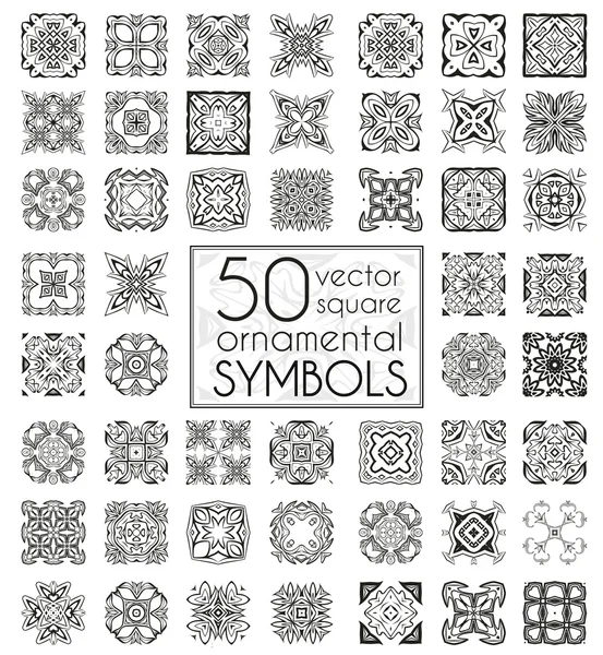 Mozaic fără sudură model, dale, ornamente — Vector de stoc