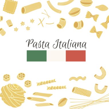 İtalyan makarna kavramı.