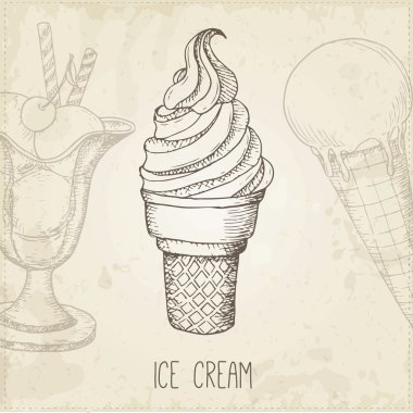 El yapımı dondurma..