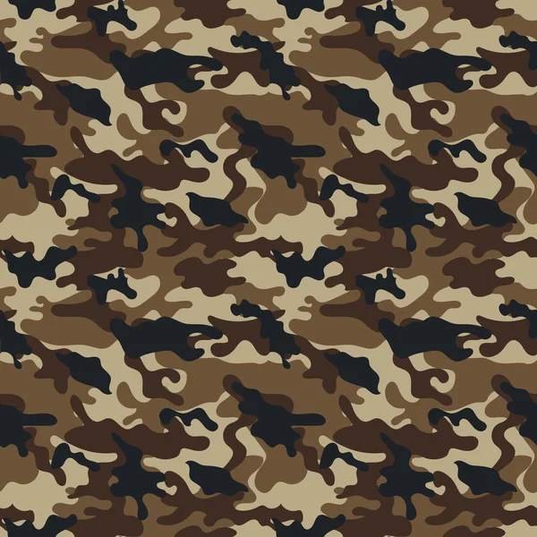 Camuflagem Padrão sem costura. — Vetor de Stock