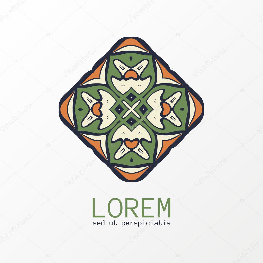 Geometric abstract brand identity icon. Mega set of arabic style logo template. Ornamental vector symbol. Graphic Design Collection